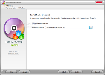 Free ISO Create Wizard screenshot 3