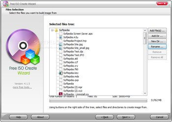 Free ISO Create Wizard screenshot 4