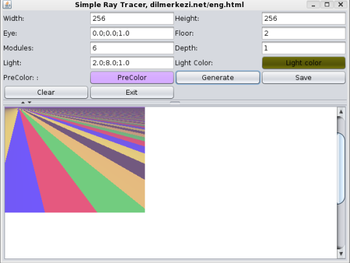 Free Java Ray Tracer screenshot