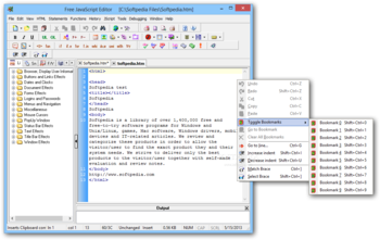 Free JavaScript Editor screenshot