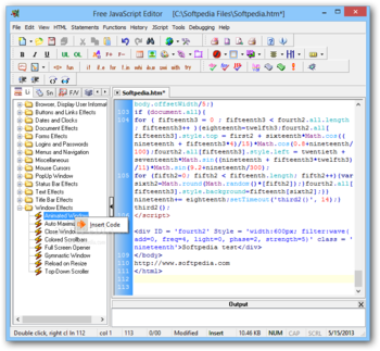 Free JavaScript Editor screenshot 14