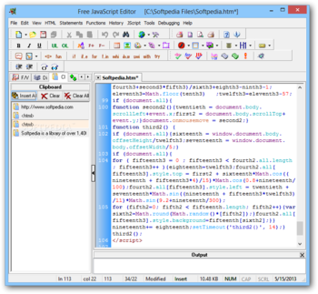 Free JavaScript Editor screenshot 16