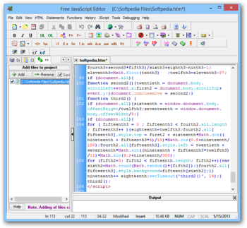 Free JavaScript Editor screenshot 17