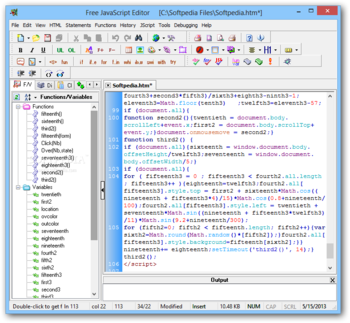 Free JavaScript Editor screenshot 18