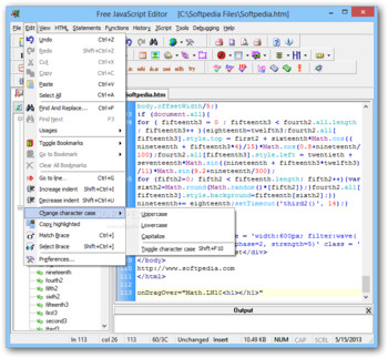 Free JavaScript Editor screenshot 23