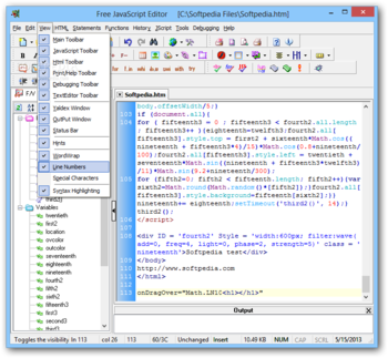 Free JavaScript Editor screenshot 24