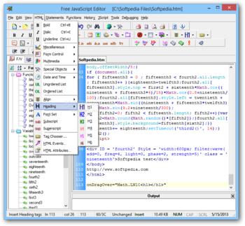 Free JavaScript Editor screenshot 25