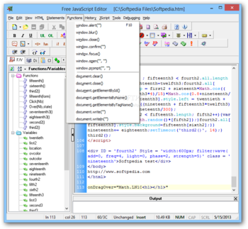 Free JavaScript Editor screenshot 27