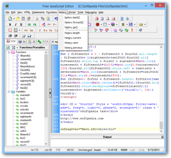 Free JavaScript Editor screenshot 28