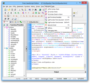 Free JavaScript Editor screenshot 30