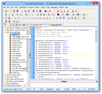 Free JavaScript Editor screenshot 5