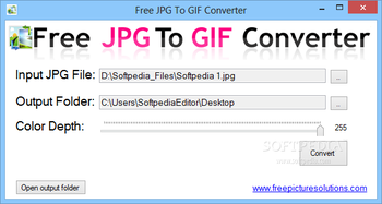 Free JPG To GIF Converter screenshot