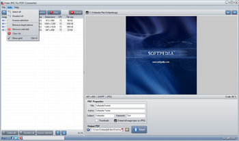 Free JPG To PDF Converter screenshot 2