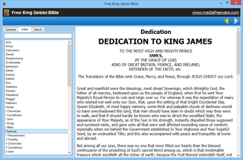Free King James Bible screenshot 2