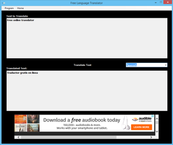 Free Language Translator screenshot