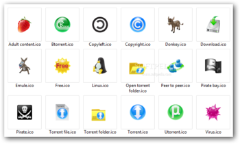 Free Large Torrent Icons screenshot