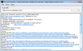 Free Link Checker screenshot
