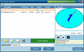 Free M4V Converter screenshot