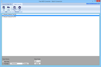 Free MDI Converter screenshot 3