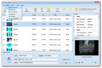 Free Media Converter screenshot 2