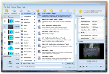 Free Media Converter screenshot 4