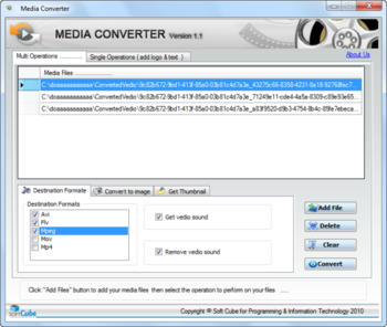Free Media Converter Media Editor screenshot 3