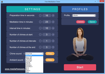 Free Meditation Timer screenshot 2