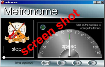 Free metronome screenshot 2