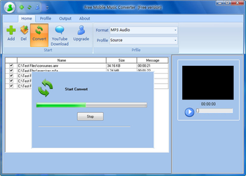Free Mobile Music Converter screenshot 2