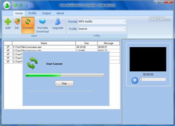 Free Mobile Music Converter screenshot 3