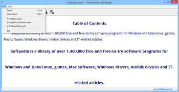 Free MobiPocket Reader screenshot 2