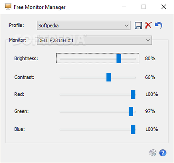 Free Monitor Manager screenshot