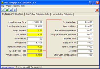 Free Mortgage APR Calculator screenshot 3