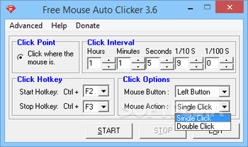 Free Mouse Auto Clicker screenshot