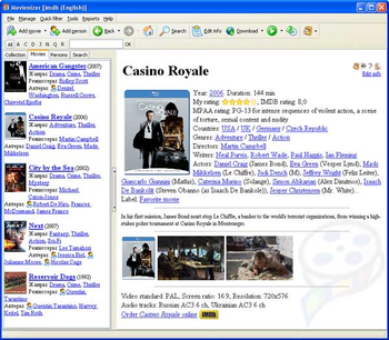 Free Movie Organizer screenshot 3