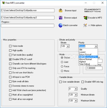 Free MP3 Converter screenshot 3