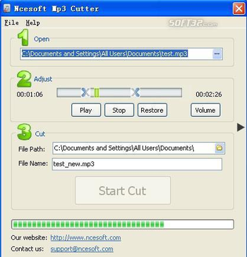 Free Mp3 Cutter screenshot