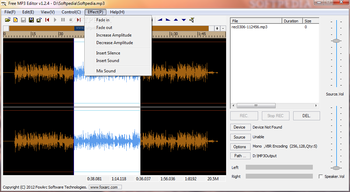 Free MP3 Editor screenshot 2