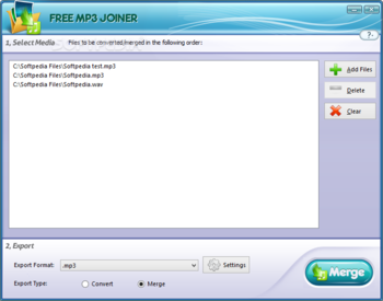 Free MP3 Joiner screenshot