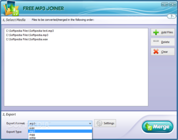 Free MP3 Joiner screenshot 2