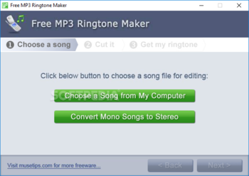 Free MP3 Ringtone Maker Portable screenshot 1