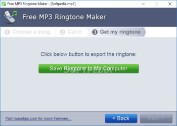 Free MP3 Ringtone Maker Portable screenshot 3