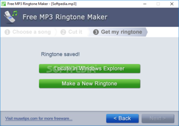 Free MP3 Ringtone Maker Portable screenshot 4