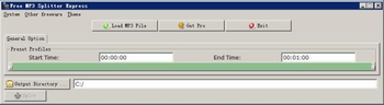 Free MP3 Splitter Express screenshot