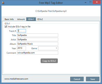 Free Mp3 Tag Editor screenshot 3