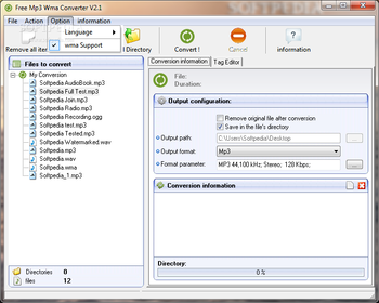 Free Mp3 Wma Converter screenshot 4