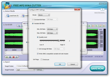 Free MP3 WMA Cutter screenshot 4