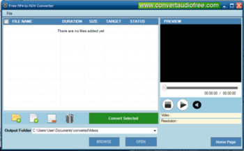 Free MP4 to MOV Converter screenshot