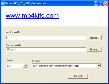 Free MPG to 3GP Converter screenshot 2