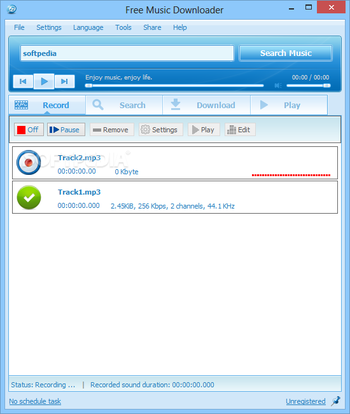 Free Music Downloader screenshot 2